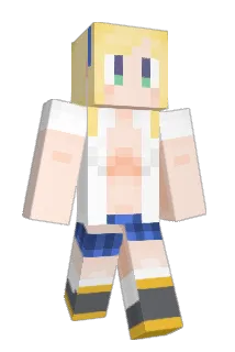 FaceUwU Minecraft avatar full body