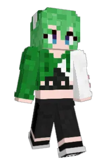 Facelesswolf Minecraft avatar full body