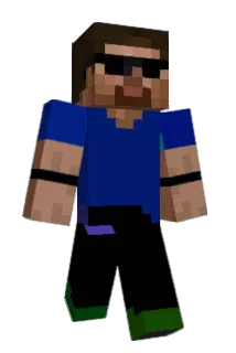 Facepomp Minecraft avatar full body