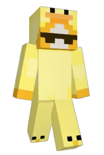 Faded_Orange Minecraft avatar full body