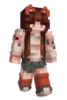 FaeTheFoxGirl Minecraft avatar full body