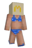FakeLea Minecraft avatar full body