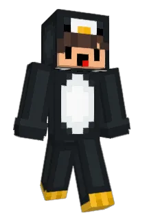FakePingu Minecraft avatar full body