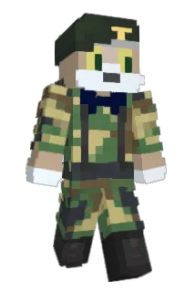Falhass Minecraft avatar full body