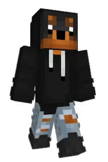 Falkenhund Minecraft avatar full body