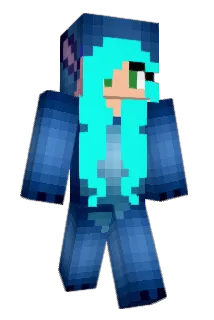 FallOutKitty Minecraft avatar full body