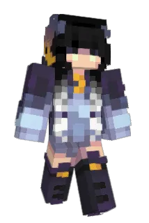 FalseColor Minecraft avatar full body