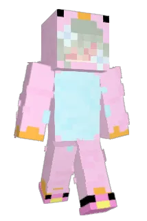 Minecraft-Avatar von Falute: ganzer Körper