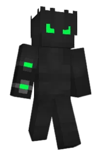 FameEvil Minecraft avatar full body