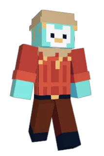 Minecraft-Avatar von FancyBanana333: ganzer Körper