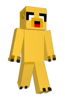Fangon Minecraft avatar full body