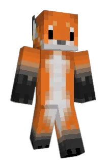 FantabulousFox Minecraft avatar full body