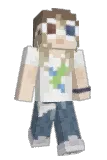 Fantisticat Minecraft avatar full body