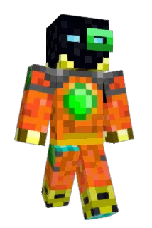 Fantroid Minecraft avatar full body