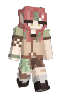 Fartass Minecraft avatar full body