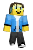 FastFork Minecraft avatar full body