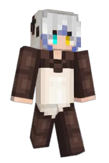 FatAsianPanda Minecraft avatar full body