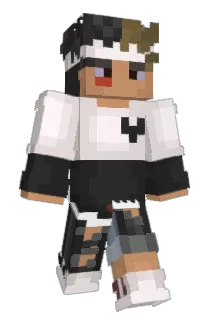 Fatballer Minecraft avatar full body