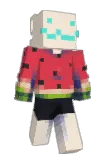 Fatcqt Minecraft avatar full body