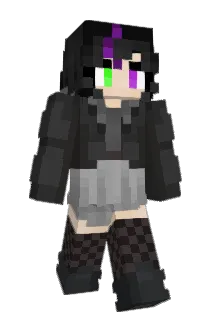 FateAndFox Minecraft avatar full body