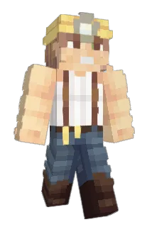 FatherMine Minecraft avatar full body