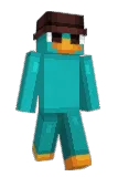 Fatlike Minecraft avatar full body