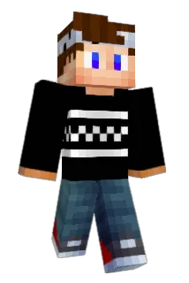 Fattkid Minecraft avatar full body