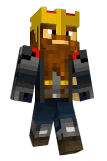 Fattybones Minecraft avatar full body