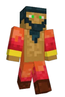 Fauller Minecraft avatar full body