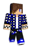 Faustao Minecraft avatar full body