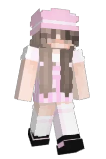 Fazehottie Minecraft avatar full body