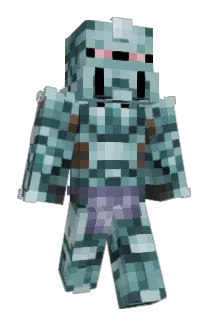 Fe11a Minecraft avatar full body