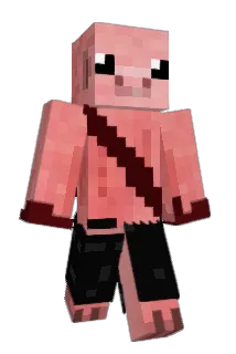 FearThePig Minecraft avatar full body