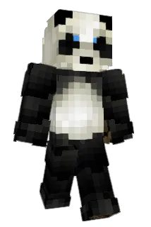 FearlessPandaX Minecraft avatar full body