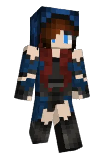 Featherblue Minecraft avatar full body