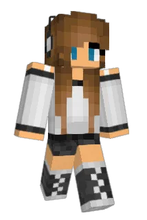 Federica Minecraft avatar full body