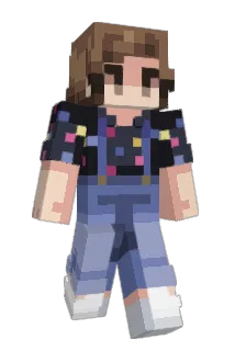 Feefeepeanut Minecraft avatar full body