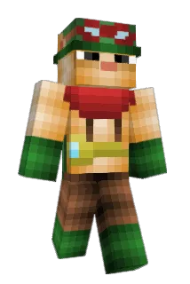 FeestNeger Minecraft avatar full body