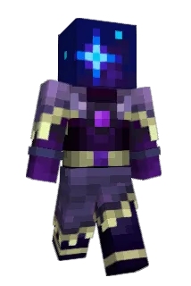 Feilding Minecraft avatar full body