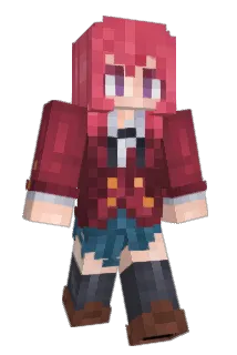 Felcia Minecraft avatar full body