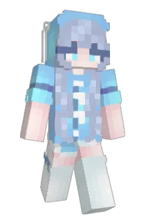 Felfri Minecraft avatar full body