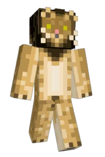 Felinevillain Minecraft avatar full body