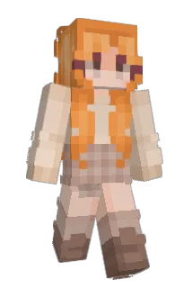 Fem13 Minecraft avatar full body