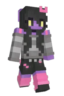 FemLayna Minecraft avatar full body