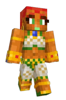 FemaleAbSweat Minecraft avatar full body