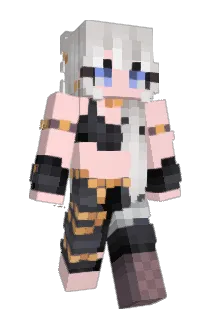 Female_Ghost Minecraft avatar full body