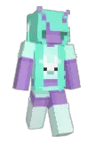 Fembooy Minecraft avatar full body