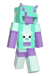 Fembooy Minecraft avatar full body