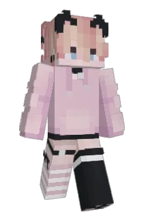 FemboyGaki Minecraft avatar full body