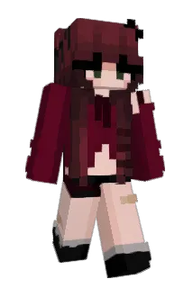 Femeia Minecraft avatar full body